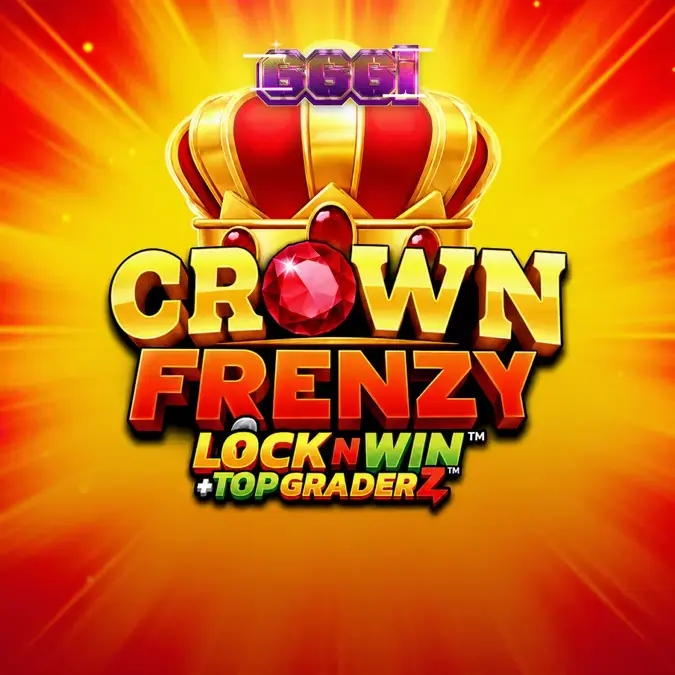 Tampilan antarmuka permainan slot Crown Frenzy LockNWin dengan fitur respin aktif